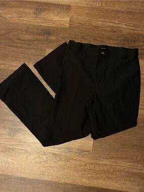 Violets & Roses Brown Flare Pants
